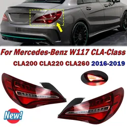 For Mercedes-Benz W117 CLA-Class CLA200 CLA220 CLA260 2016-2019 Tail Light Reversing Signal Lamp Taillight Assembly 1179063700