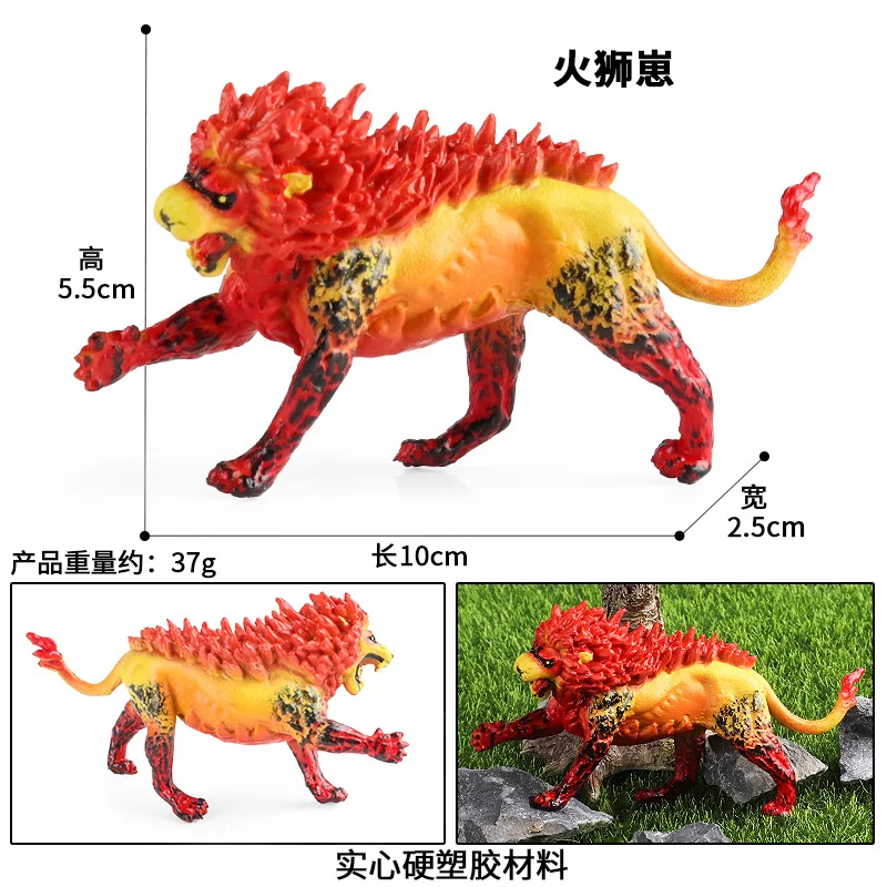 Oenux Simulierte Mythische Tiere Monster Veteran Eisdrache & Seedrache Modelle Actionfiguren Realistische Puppen Sammlerstücke Spielzeug – Detail 26