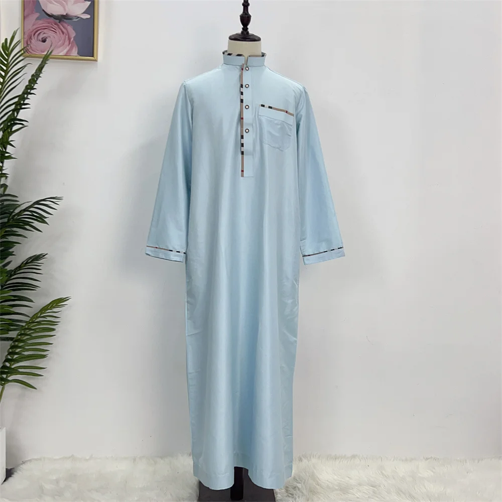 Ramadan Eid Fashion Abaya Arabic Saudi Pakistan Kurta Muslim Abayas For Men Kaftan Dresses Caftan Marocain T-shirt Dress Tunic