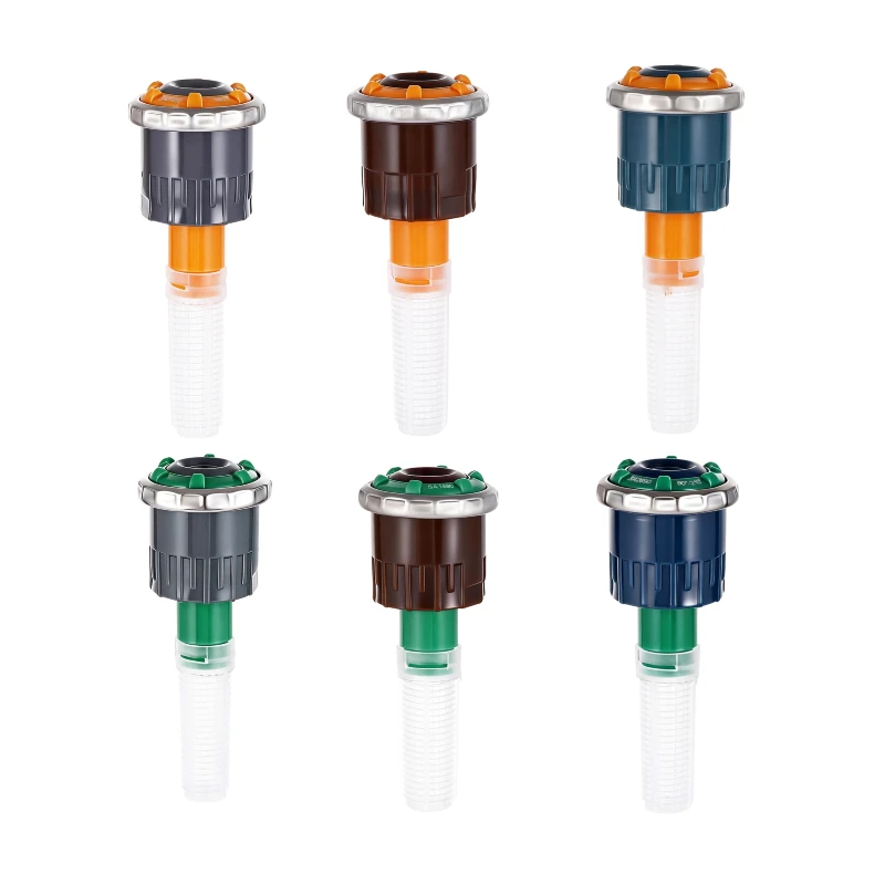 1Pc Adjustable Ray Jet Nozzle Sprinkler with 90-210/360 Arc 2.5-9.1m Range for Garden Lawn Irrigation Rotary Sprinkler