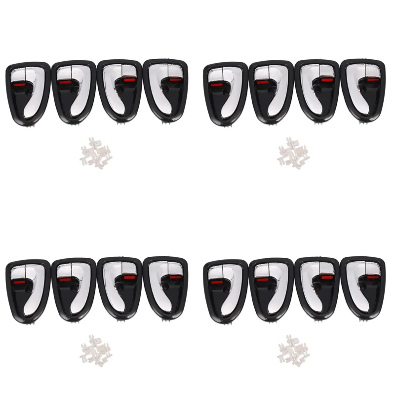 16Pcs Car Inside Door Handle Front Rear Left Right For HYUNDAI ACCENT / VERNA 2000-2006 8261022001LG 8262022001LG