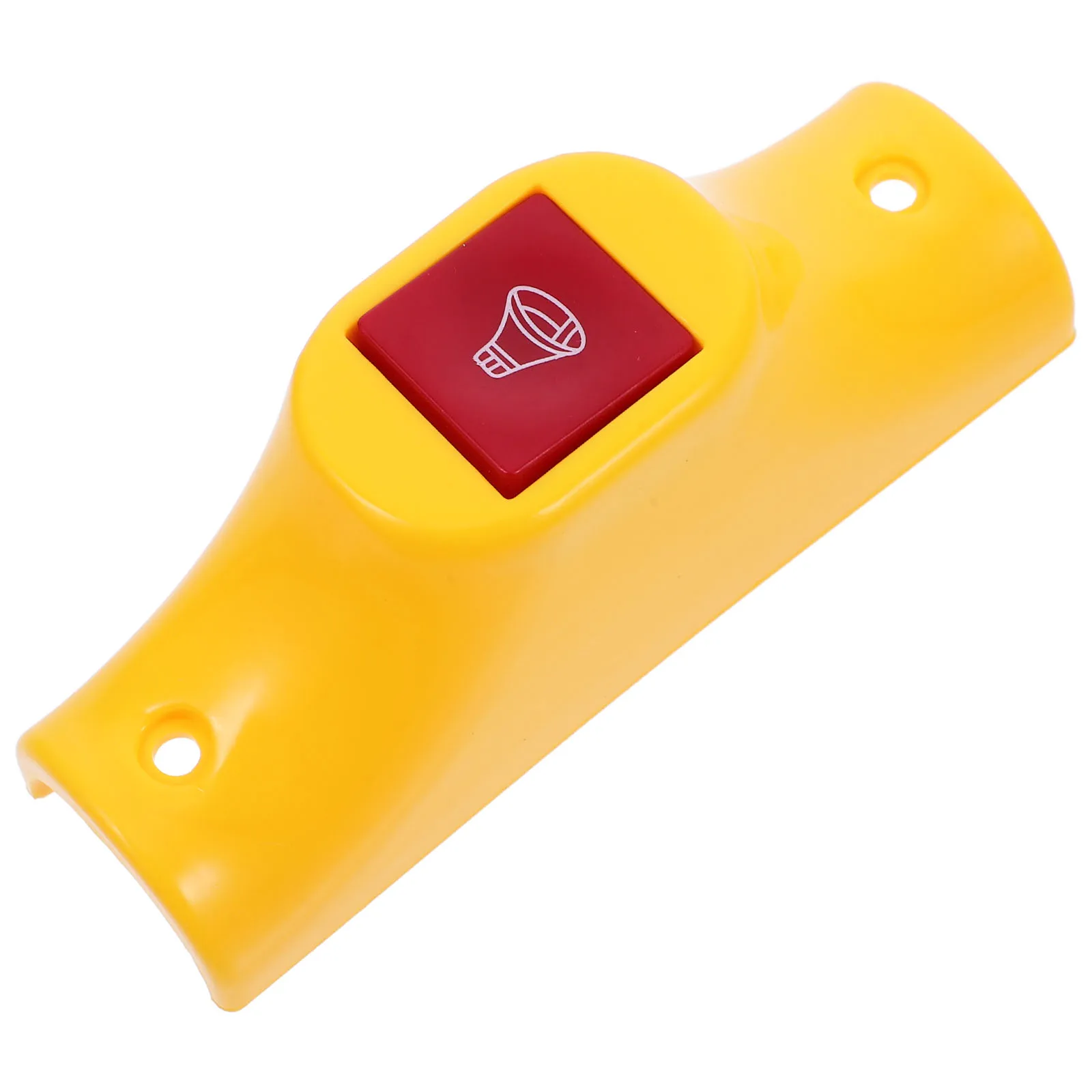 Bus Stop Alert Button Exit Signal Device Yellow Sound Indicator Durable Design Easy Installation Passenger Reminder Round Door