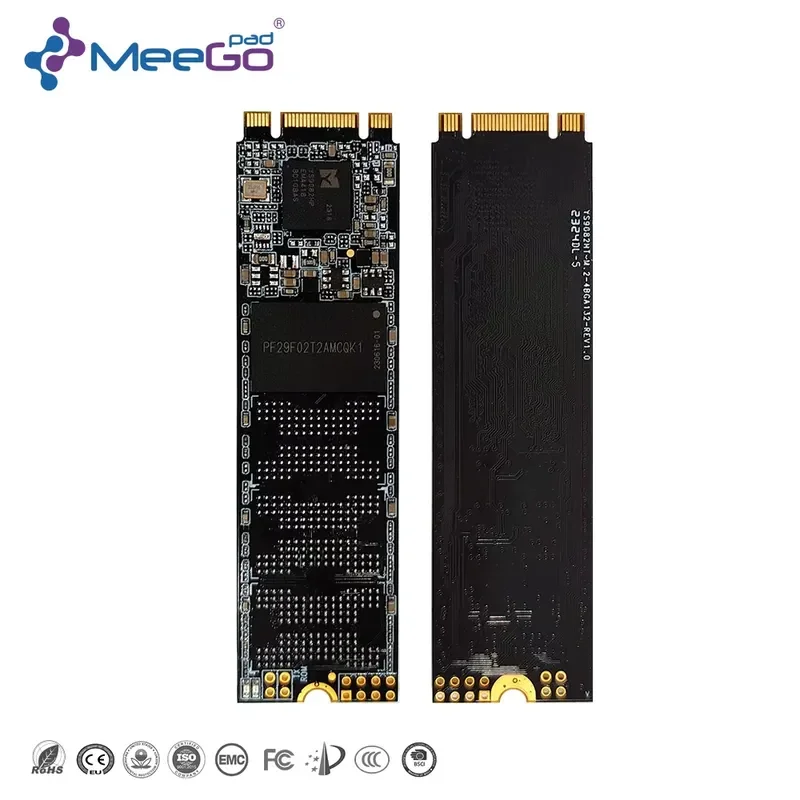 Hot Sale Factory Direct 256GB M.2 NGFF SATA SSD 2280 B Key Internal Solid State Drive for Laptop Desktop Mini PC