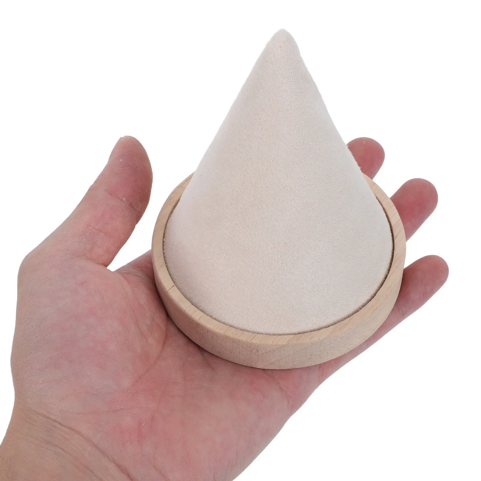 

2Pcs Cone Bracelet Display Stand Elegant Jewelry Holder for Retail Store Tabletop Vanity Jewelry Organizer Stand Display
