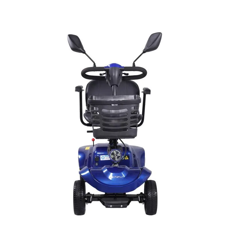 Medical Devices Equipment 4 Wheel Electric Mobility Scooter Adult Handicapped Disabled Folding Four-wheel Scooter Ce 18 Months