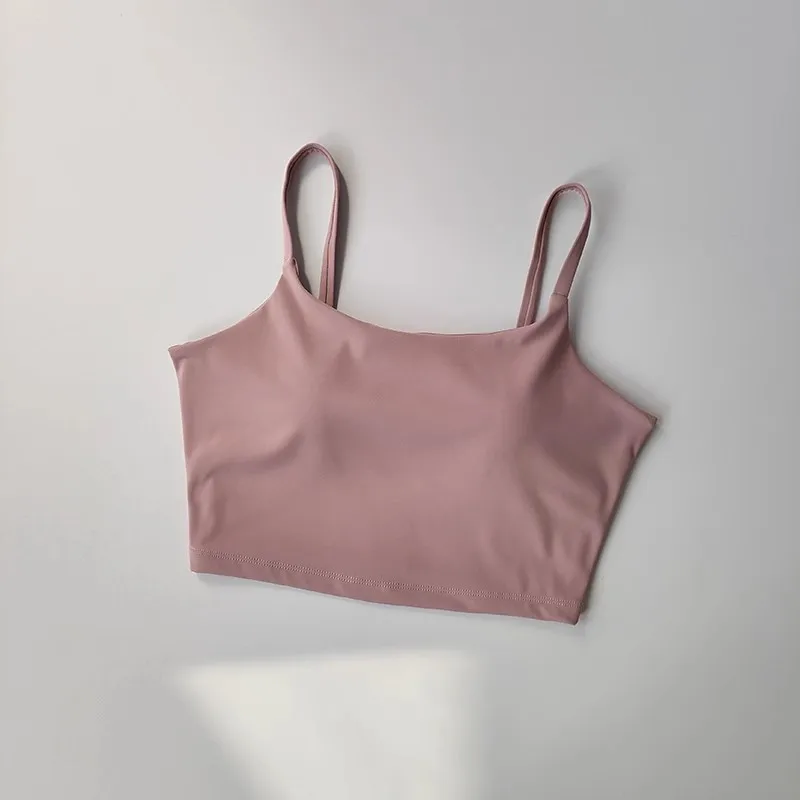 Sport-BH-Top für Damen, Push-Up, fest gepolstert, Push-Up-Tops, Fitness-Weste, Lauf-, Gym-BH, Yoga, atmungsaktive Sportunterwäsche – Detail 10