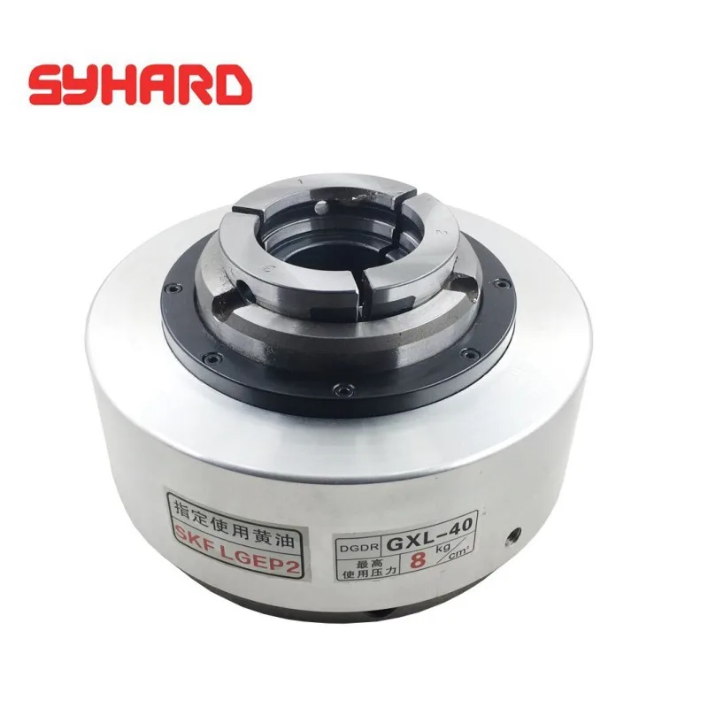 Rotary Power Chuck Large Stroke 2.5mm Pneumatic Chuck Air Pressure Front Mounted Robot Chuck GXL-25 GXL-40 GXL-70 GXL-90 GXL-120