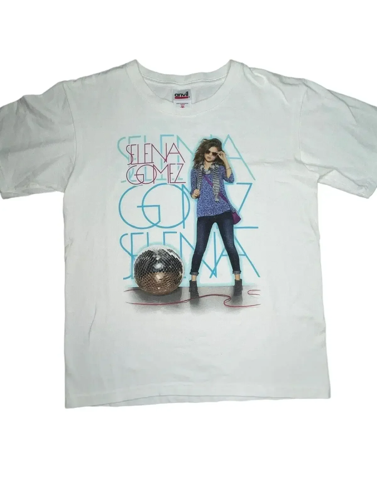 Selena Gomez The Scene 2011 T Shirt Sz Youth Medium We Own The Night Tour Dates