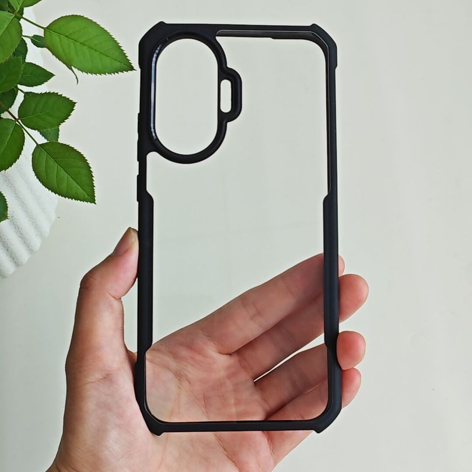  For Xiaomi POCO F7 Case XUNDD Airbags Shockproof Transparent PC+TPU Camera Protection Cover for Redmi Turbo4 Pro 