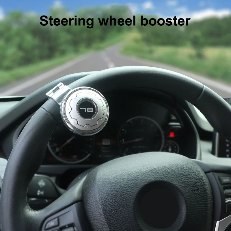 

Универсальный вращающийся руль-шар Q Bearing Power Handle: Комплект для экономии усилий, усилитель поворотов, ручка-спиннер для автомобиля