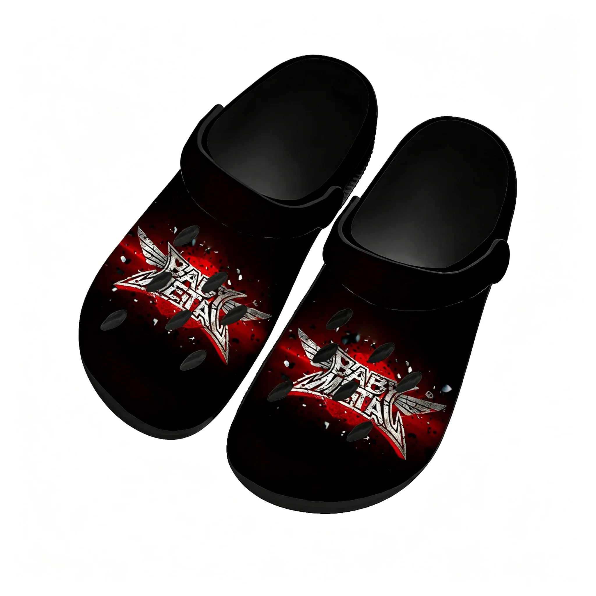 

Babymetal Idols Heavy Metal Band Water Shoes Home Garden Clogs Mens Women Youth Sandals Custom Breathable Hole Slippers Black
