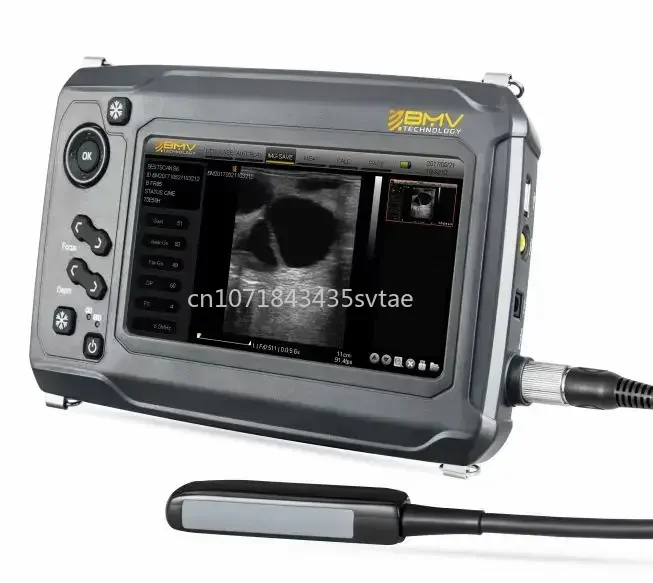 Portable BestScan S6 V900 Digital Veterinary Ultrasound Rectal Probe + Video Glasses + Probe Auxiliary Stick