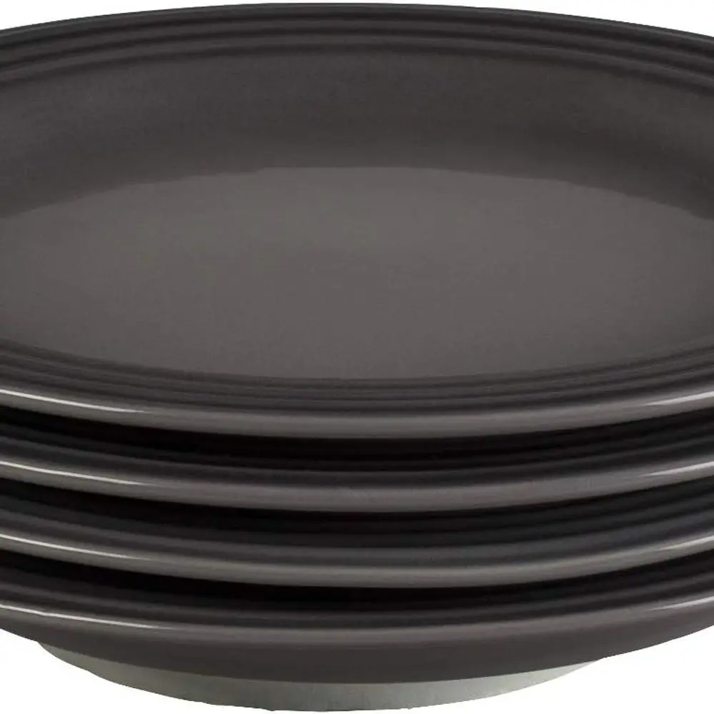 

Set of Four 8.5 Oyster Stoneware Salad Plates