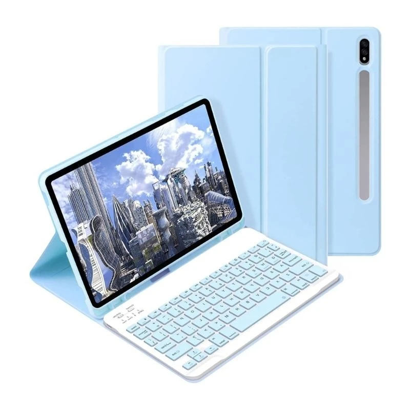 

Y4UE For Tab S9FE 11inch Keyboard Case Protective Stand Cover Case Replacement