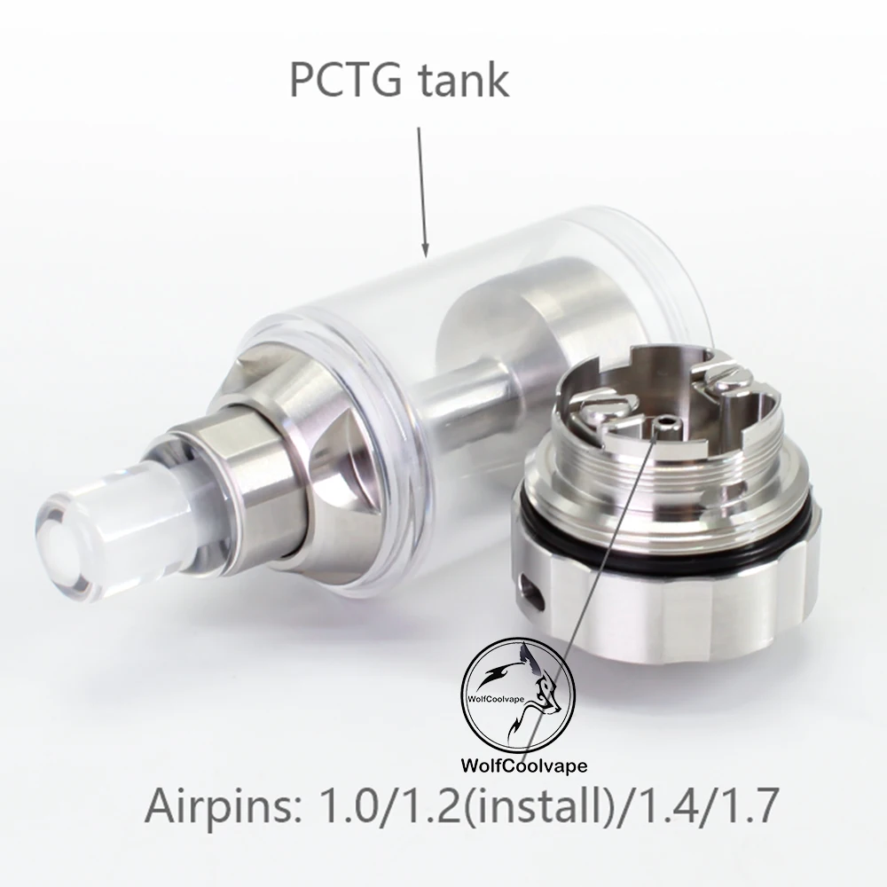 Atomizer Vape BY-KA V.11 V11 MTL RTA RTA 316SS PCTG 23 atomizer tank for coils & atomizers - related product image