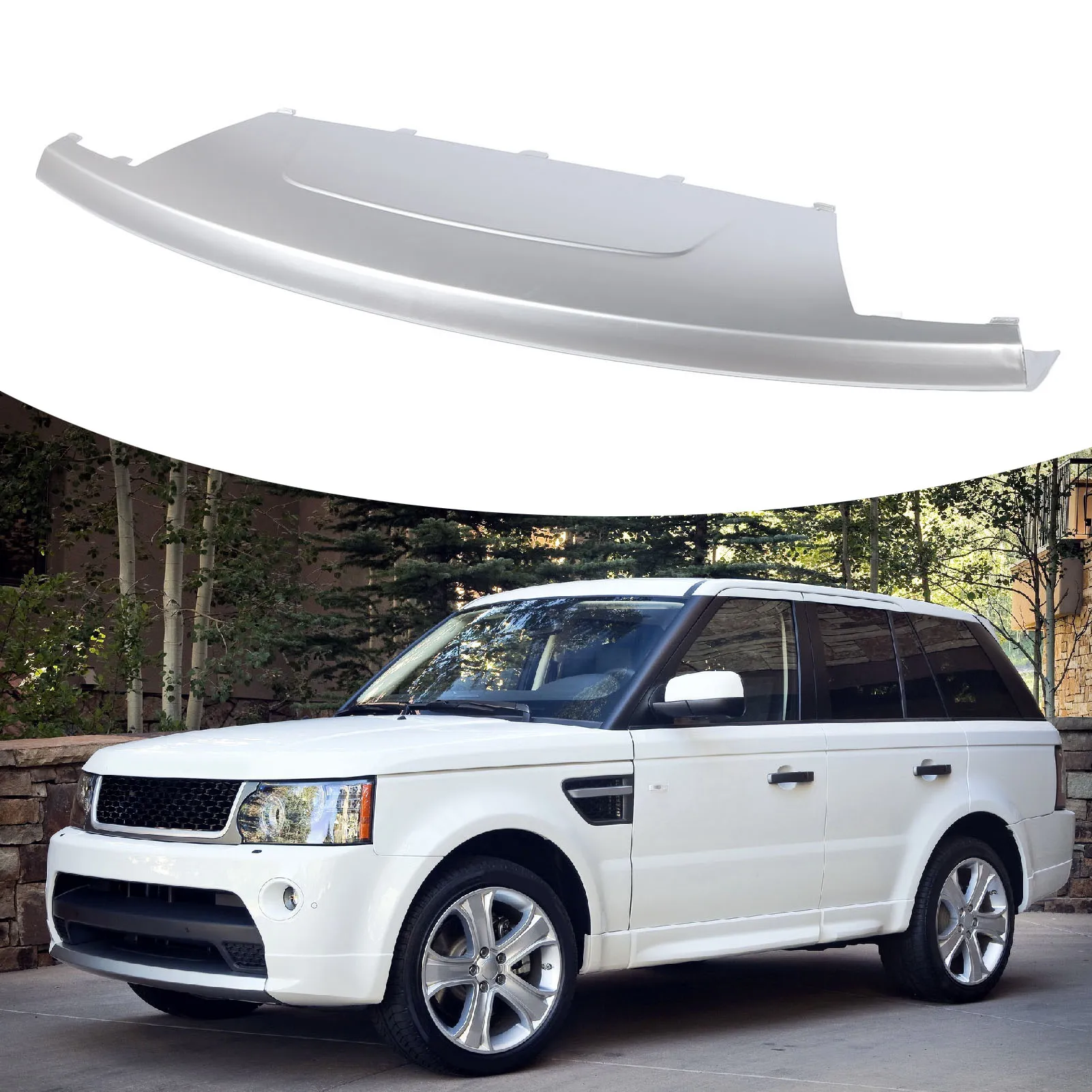 

Front Bumper Tow Eye Cover High Durability Skid Plate Trim Easy Install Construction LR019169 for Sport L320