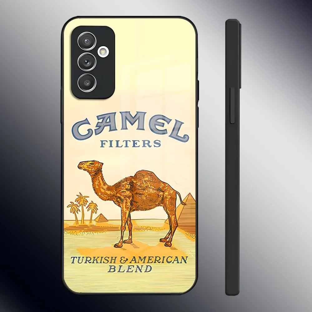 cigarette brand camel Phone Case for Samsung S24 Ultra S23 S22 S20 Fe S21 Plus Galaxy A54 A34 A24 A53 M54 Note 20 Back Cover