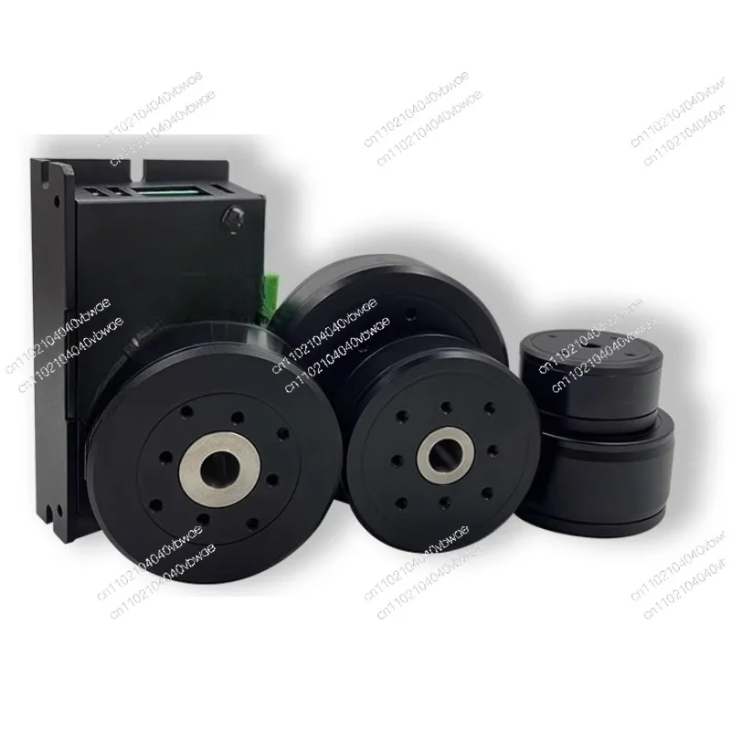 Hollow brushless motor rotating platform set fan screen rotor DC 12-24V
