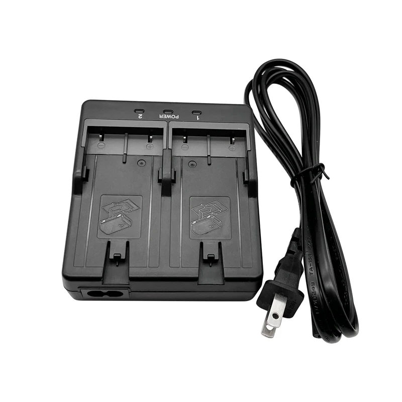 BC-30D Dual Charger Compatible For Topcon BT-62Q BT-65Q BT-66Q BT65Q Battery Charging