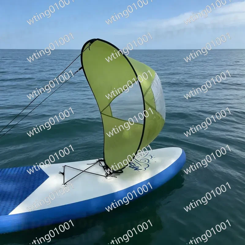 for Cross-border Portable Folding Paddle Board Sail 42 Inch Inflatable Kayak Shunfeng Sail SUP Sail Outdoor Sports l Help