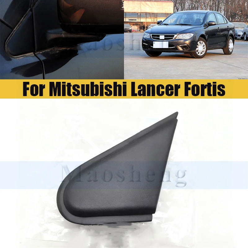 

Front Door Window Outer Triangle A Colum Cover Trim For Mitsubishi Lancer Fortis Outer Window Pillar Door Triangle Cover Trim