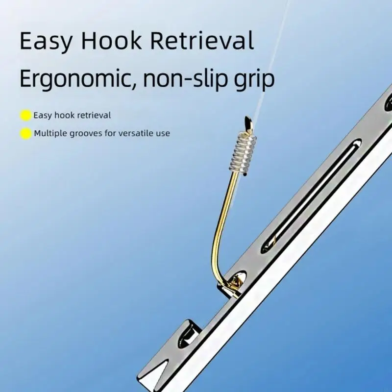  Multi-functional 6-in-1 Fishing Knotter & Hook Remover Tool