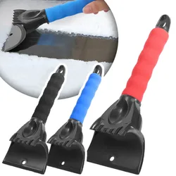 Car Windshield Snow Removal Shovel Auto Ice Scraper Window Cleaning Tool Quick Clean Glass Brush for All Cars Automotive Parts