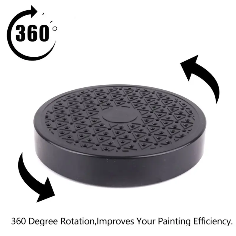 KYCOR-Alligator Clip Sticks(20) Included 360 Degree Rotation Model Painting Stand Base Holder For Airbrush
