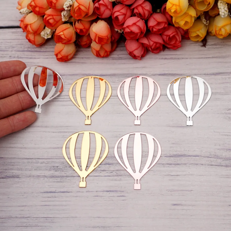 

Balloon Birthday Party Decoration Sticker Acrylic Mirror Cartoon Wedding Babyshowers Guest Gifts Event Favors 5cm