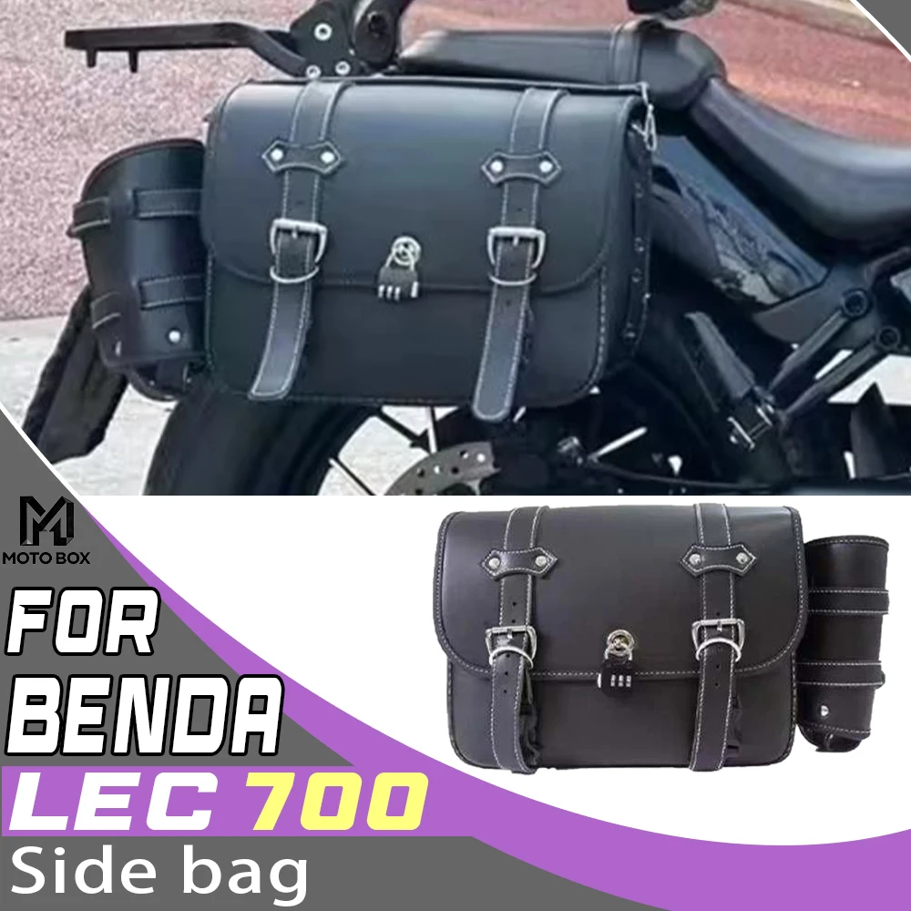 

For BENDA LFC 700 side bag for lfc700 700lfc large capacity canvas bag with side stand