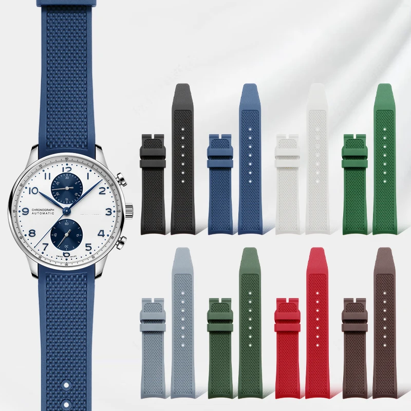 20mm-nouveau-metal-extremite-incurvee-tisse-fkm-bracelet-en-caoutchouc-pour-iwc-portugal-iw371609-1620-serie-bracelet-de-montre-en-caoutchouc-fluore-bracelet-de-montre