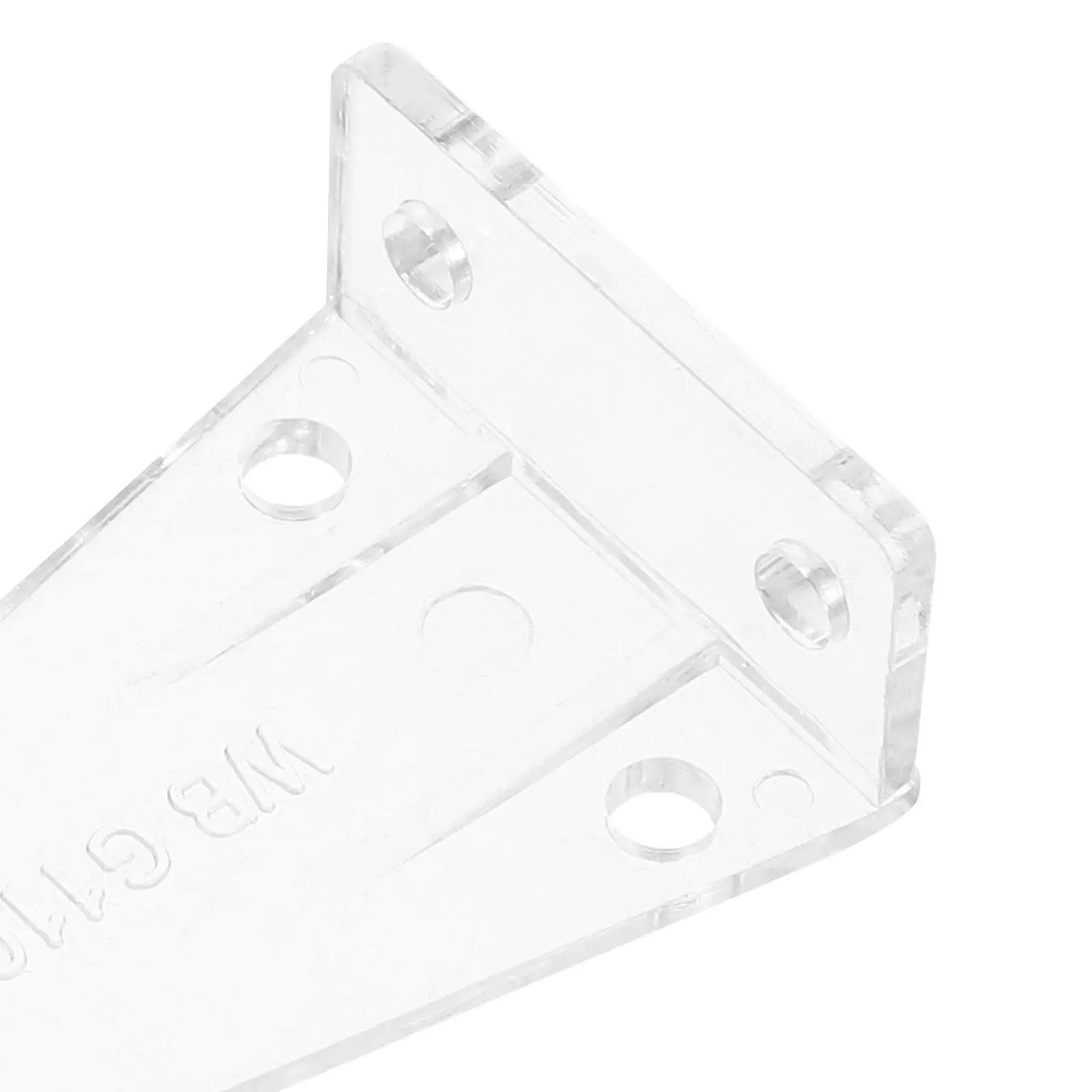 30Pcs Clear Plastic Hold Down Brackets for Blinds Universal Mini Blind Bracket Replacement Parts Window Shade Fastening Clips