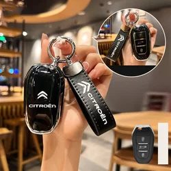 TPU Car Remote Remote Key Case Cover Protector Shell Fob For Citroen C1 C2 C4 C6 C3-XR Picasso Grand DS3 DS5 Auto Accessories