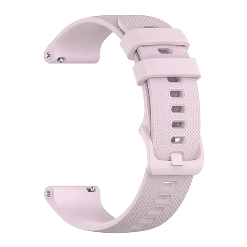 20mm Silicone Watch Strap Band For Garmin Vivoactive 5 3 /Venu SQ 2 Plus Vivomove Trend Smartwatch Watchband Bracelet Wristband