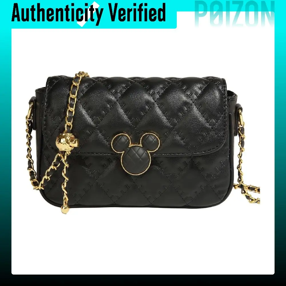 Disney Mickey Mouse Pu Shoulder Bags Medium Women's Black/White/Pink/Romantic Pink BMK-71067B