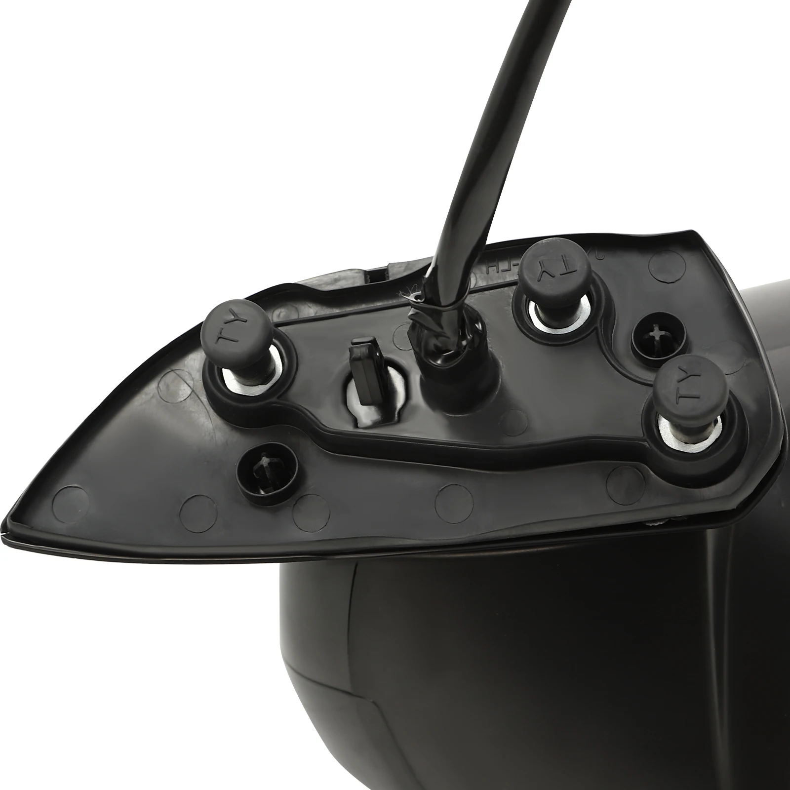 مرآة الرؤية الخلفية السوداء مرآة جانبية للسائق الأيسر 7Pin مع نقطة عمياء لهوندا سيفيك 2022-2023 LH