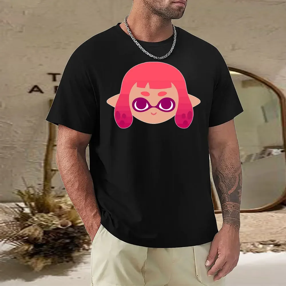 Funny Splatoon 2 T Shirt Cotton Merry Xmas Fashion Tshirt Models Final Team Geek Tea Summer Short-sleev Anime Print Streetwear