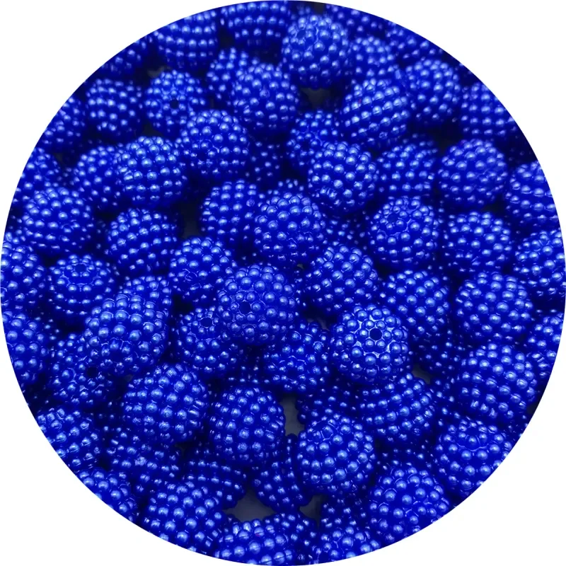 12mm 50/20pcs Colorful Bayberry Beads Round Loose Spacer Beads Fit Europe Beads For Jewelry Making