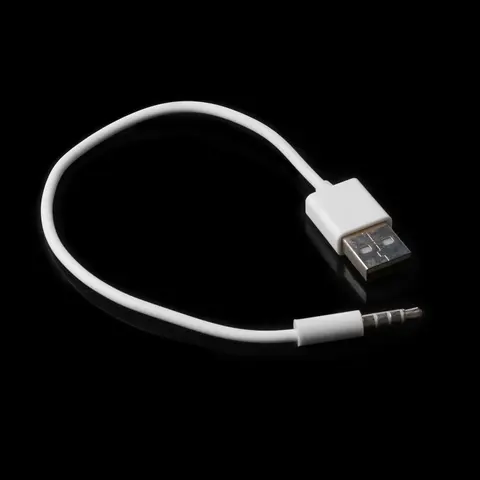 USB 3.5mm Data Sync Charging Cable Adapter for Apple for iPod for Shuffle 2nd R9UA