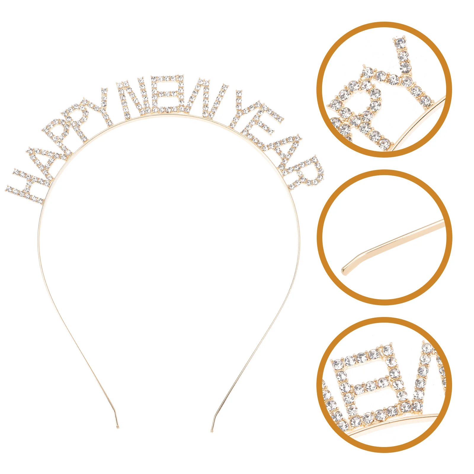 

New Year Hairband Happy New Year Party Headband Festival Photo Booth Props Spring Festival Party Favors Fun Head Hoop For