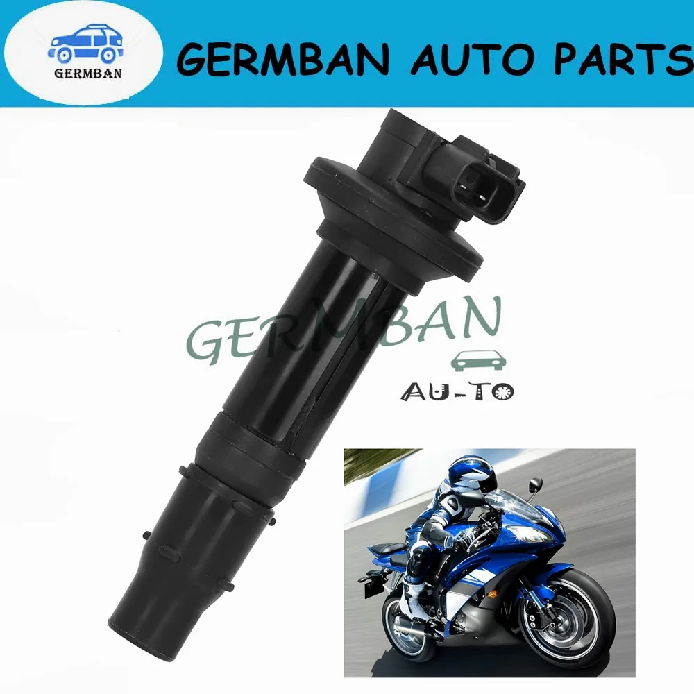 

F6T549 Ignition Coils for 1999-2002 Yamaha YZF-R6 R6 5EB823100000 YZF R6 1999 2000 2001 2002 Repl 5EB-82310-00-00 Cap