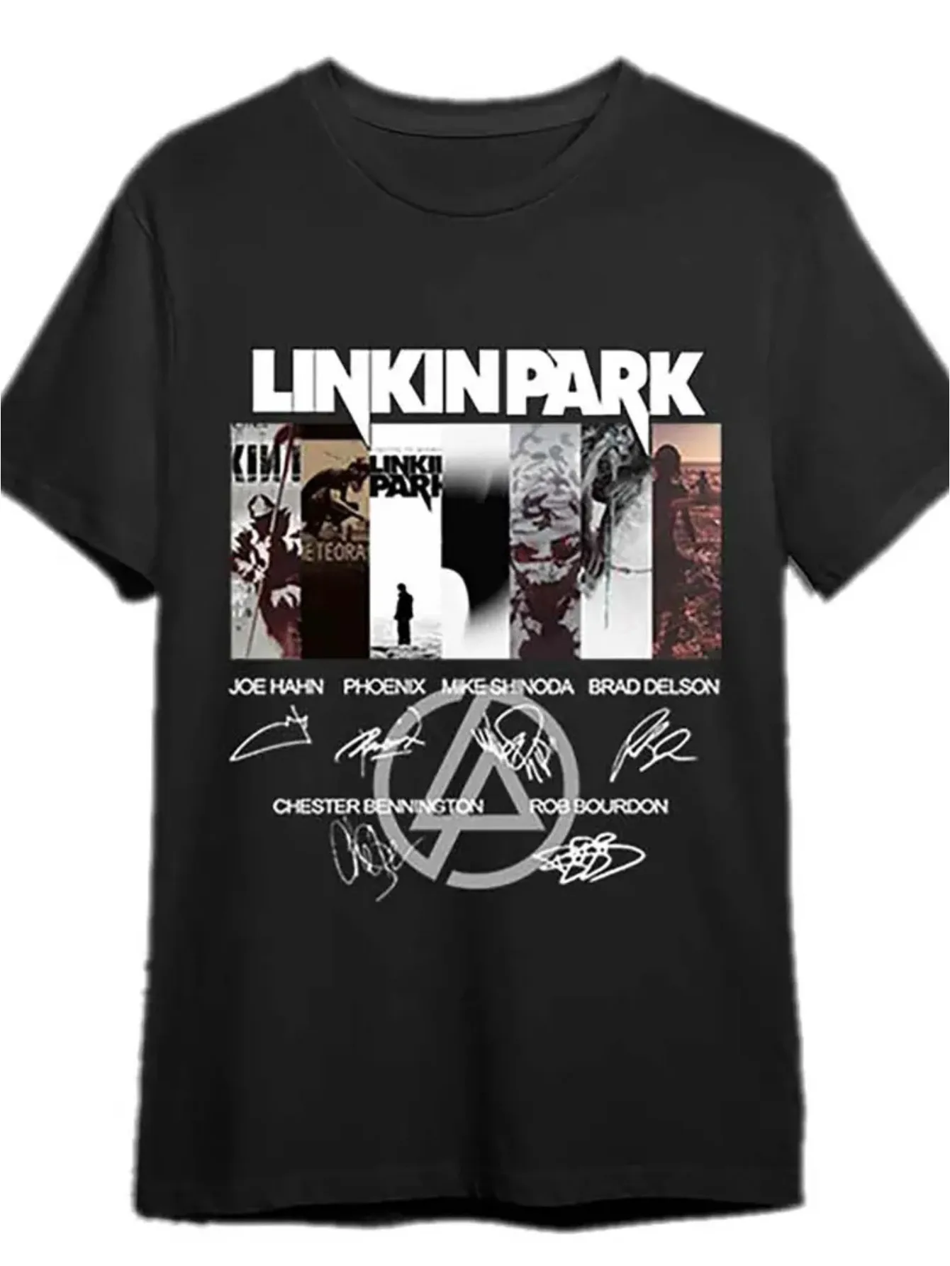 

LINKINPARK Мужская футболка с графическим принтом — мягкий чистый хлопок, влагоотводящий, легкий повседневный летний топ с круглым воротником