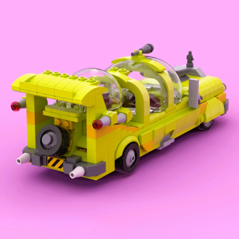 523 pièces MOC Homers Prototype Champions de ville Super voiture modèle blocs de construction Architecture cadeaux de noël jouets bricolage idée créative