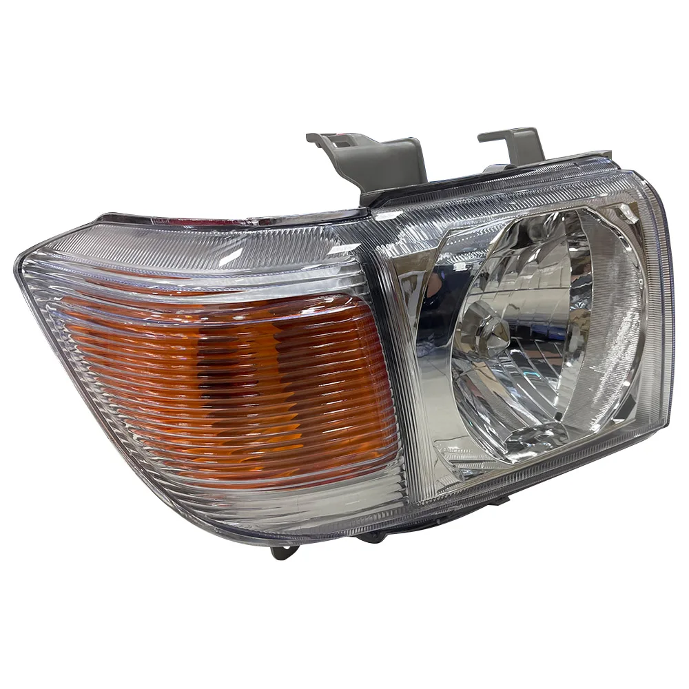 For Toyota Land Cruiser LC70 LC71 LC76 LC79 2007 To 2020Car Crystal Headlights Turn Signal  A Pair of Headlamp