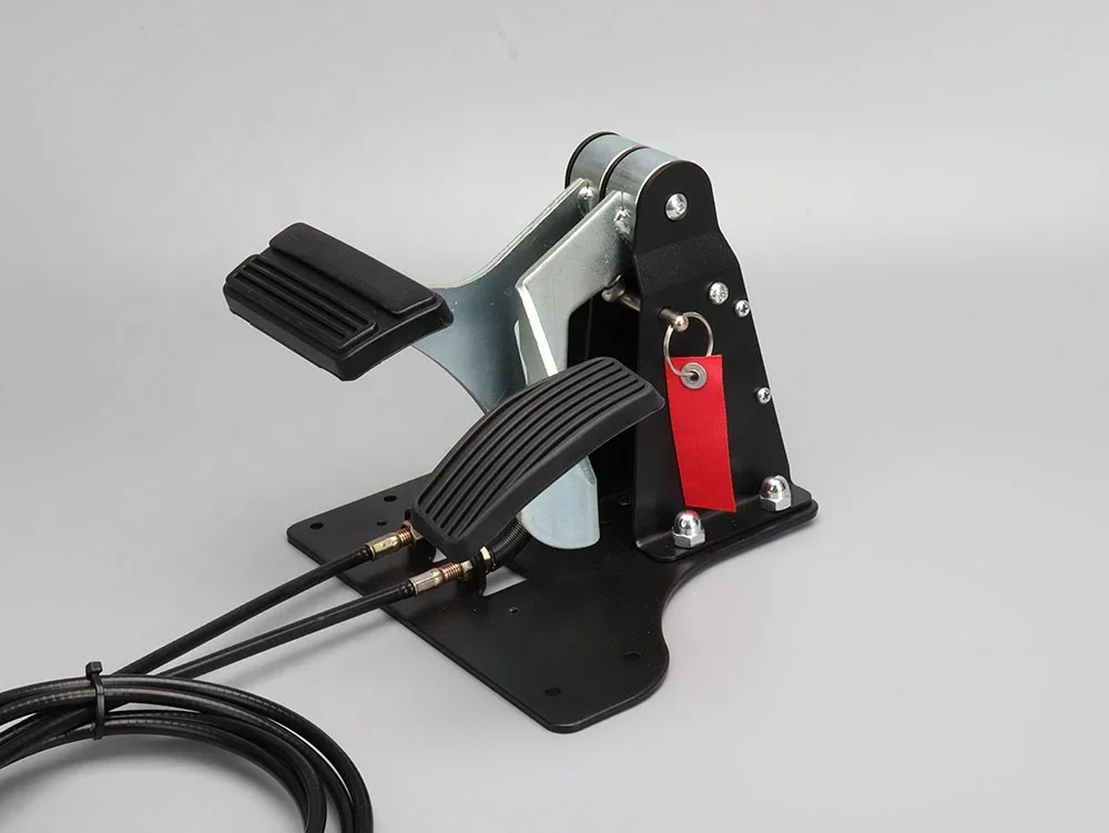Kabel Universal Dual Control Dual Bremspedal Bremsbeschleuniger für Lehrer
