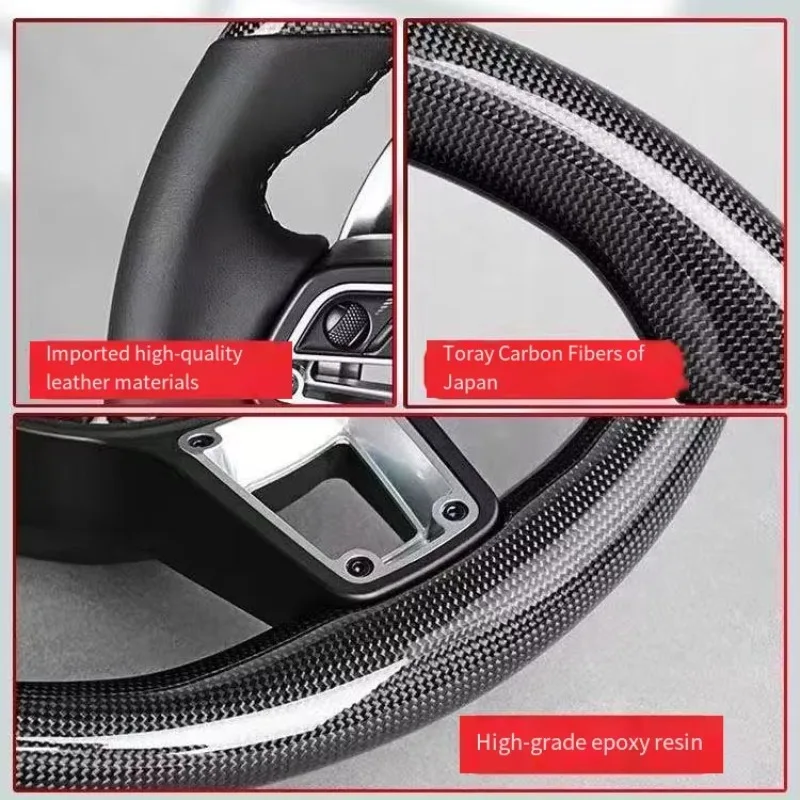 

Factory wholesale perforated leather steering wheel Q50 Q60 steering wheel