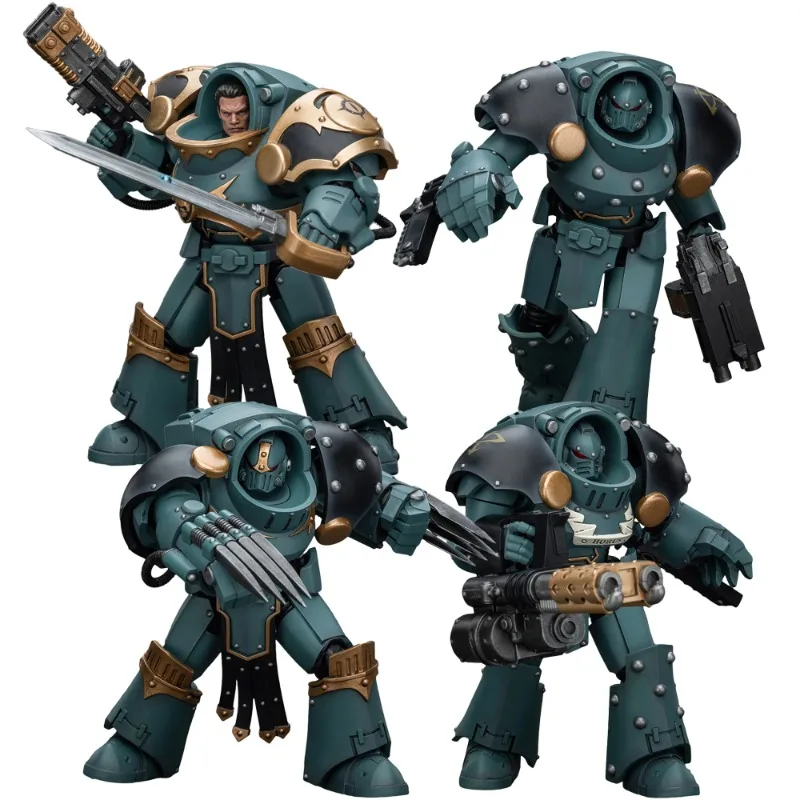 

[IN STOCK] JOYTOY Warhammer The Horus Heresy 1/18 Sons Of Horus Tartaros Terminator Squad Action Figures Model Collection