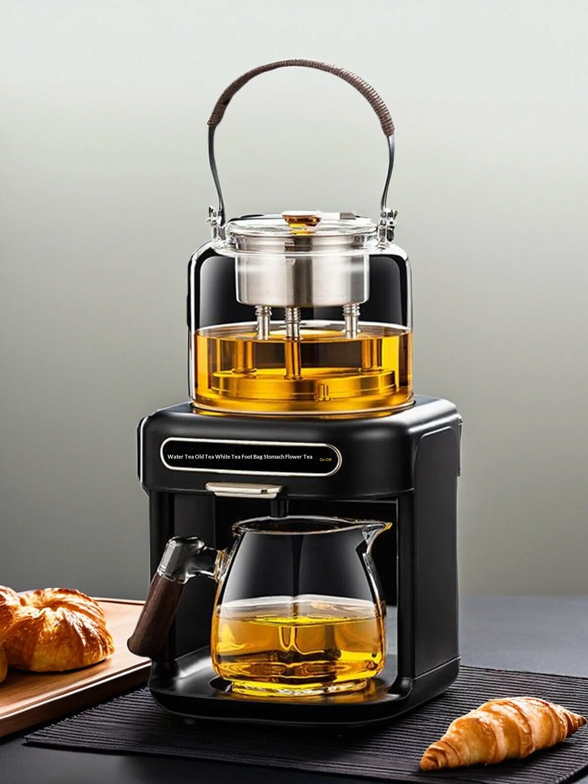 Steam-Spray Type Pure-Titanium Spray Tea Maker Black Tea Multi-Functional Automatic Water-Filling Connects Water Purifier