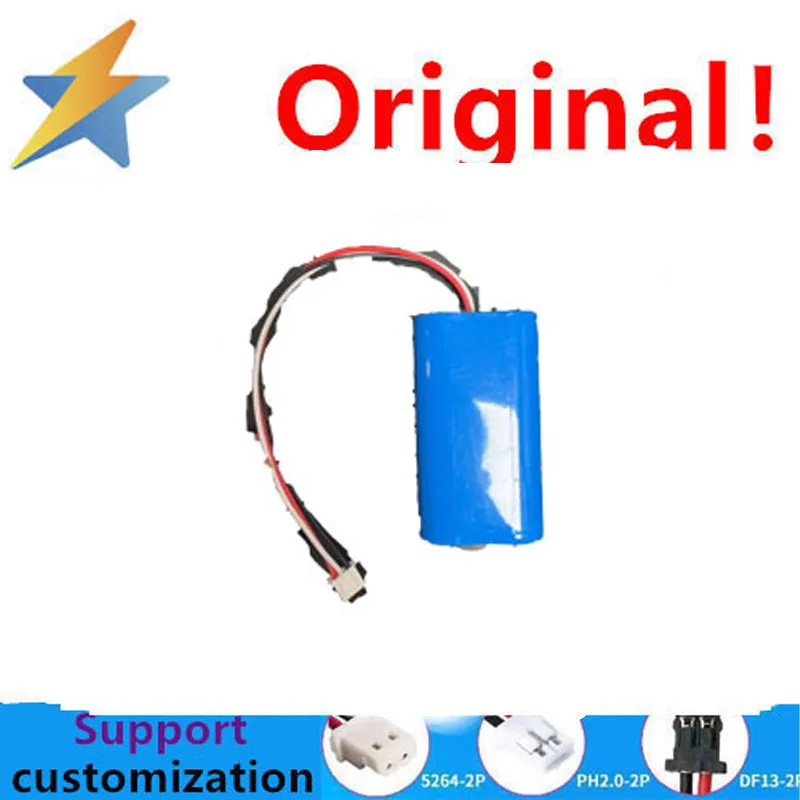 3.7V lithium battery with large capacity and rechargeable 4000MAH sound bulb LED light 18650DC three wire sufficient capacity