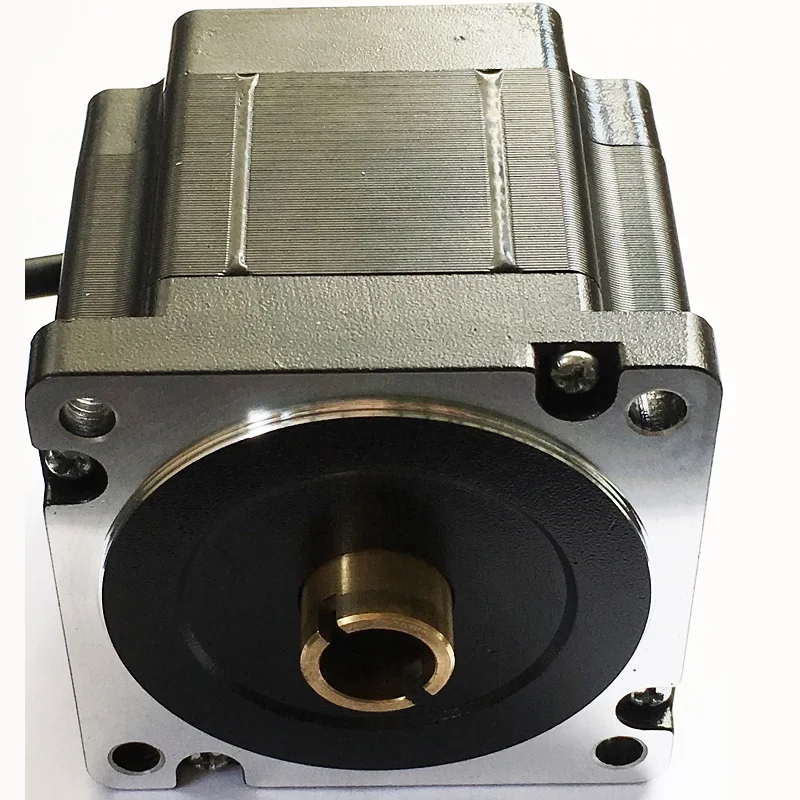 มอเตอร์ไฟฟ้าแบบไร้แปรงถ่าน DC รุ่น 86BYGH Nema34 4.4nm 4.5A แรงบิดสูง แบบมีเกียร์ วงจรเปิด แกนกลวง สำหรับตลาดเม็กซิโก